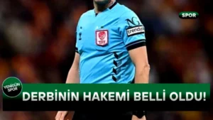 derbi hakemi - Derbi Hakemi Belli Oldu: Konya'da Gözler Onlarda!
