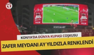 Konya Milli Takım - Konya Milli Takım Heyecanı: Zafer Meydanı Doldu Taştı