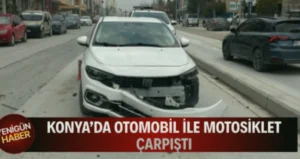 motosiklet kazası - Zafer'de Motosiklet Kazası: Yaralı Sürücü Hastanede